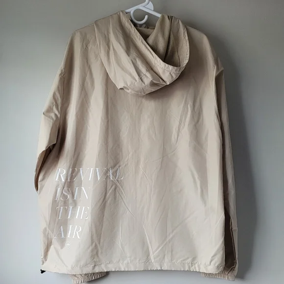 Revival Is In The Air Hooded Zip-up Windbreaker Unisex XXL Independent Trading - Picture 2 of 16